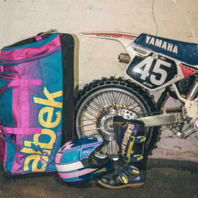 Albek Wheeled Gear Bag Meridian Limited Edition - 90's Throwback 8Lines Shop - Fast Shipping