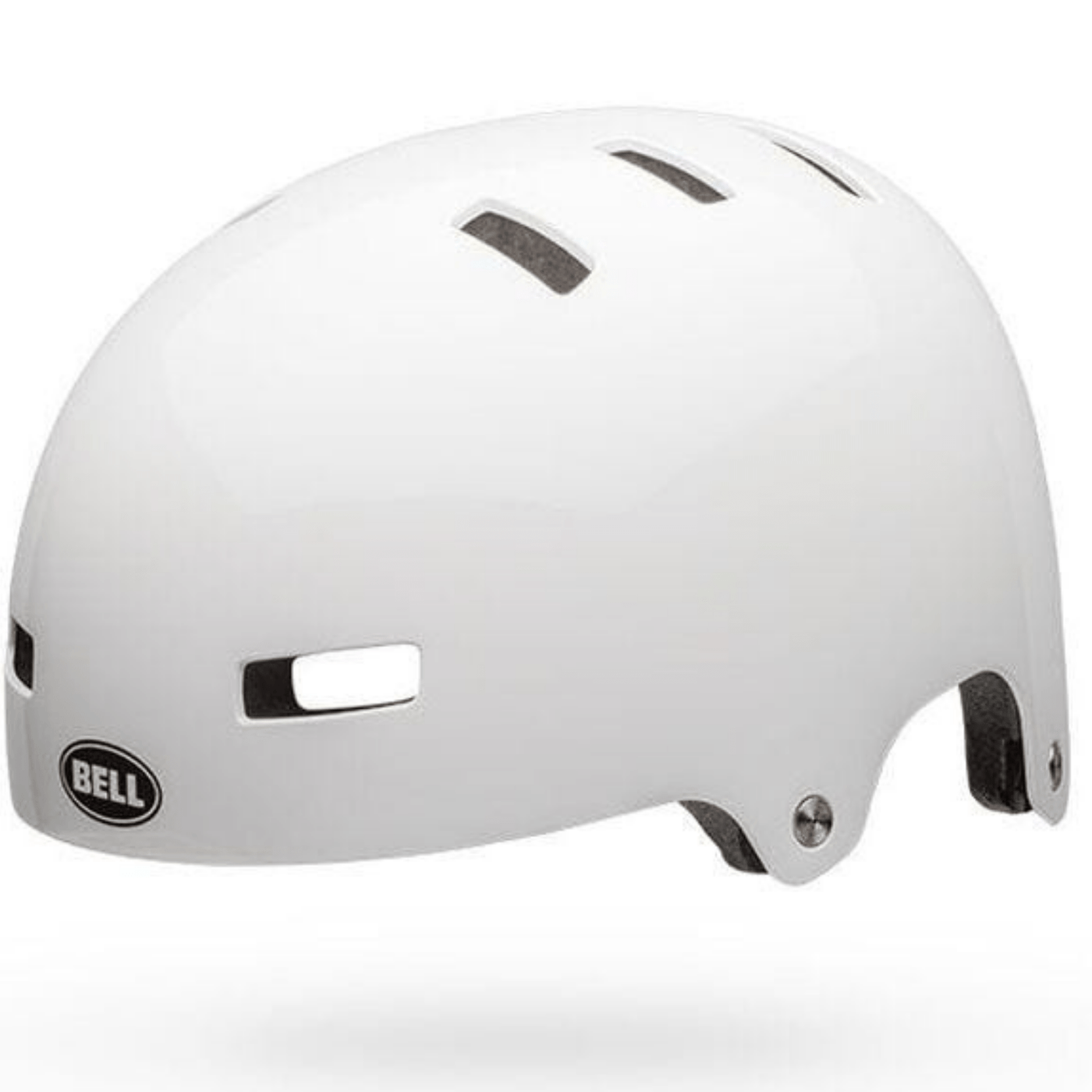 Bell Helmet Local - Gloss White 8Lines Shop - Fast Shipping