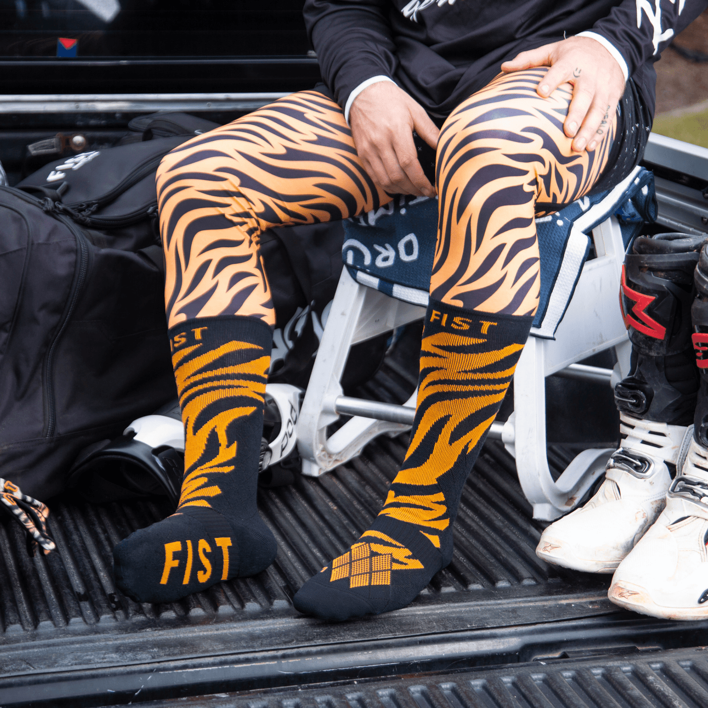 FIST Moto Socks - Tiger 8Lines Shop - Fast Shipping