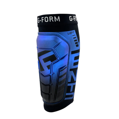 G-Form Shin Guards for Football Pro-S Vento - Sapphire Pearl 8Lines Shop - Fast Shipping