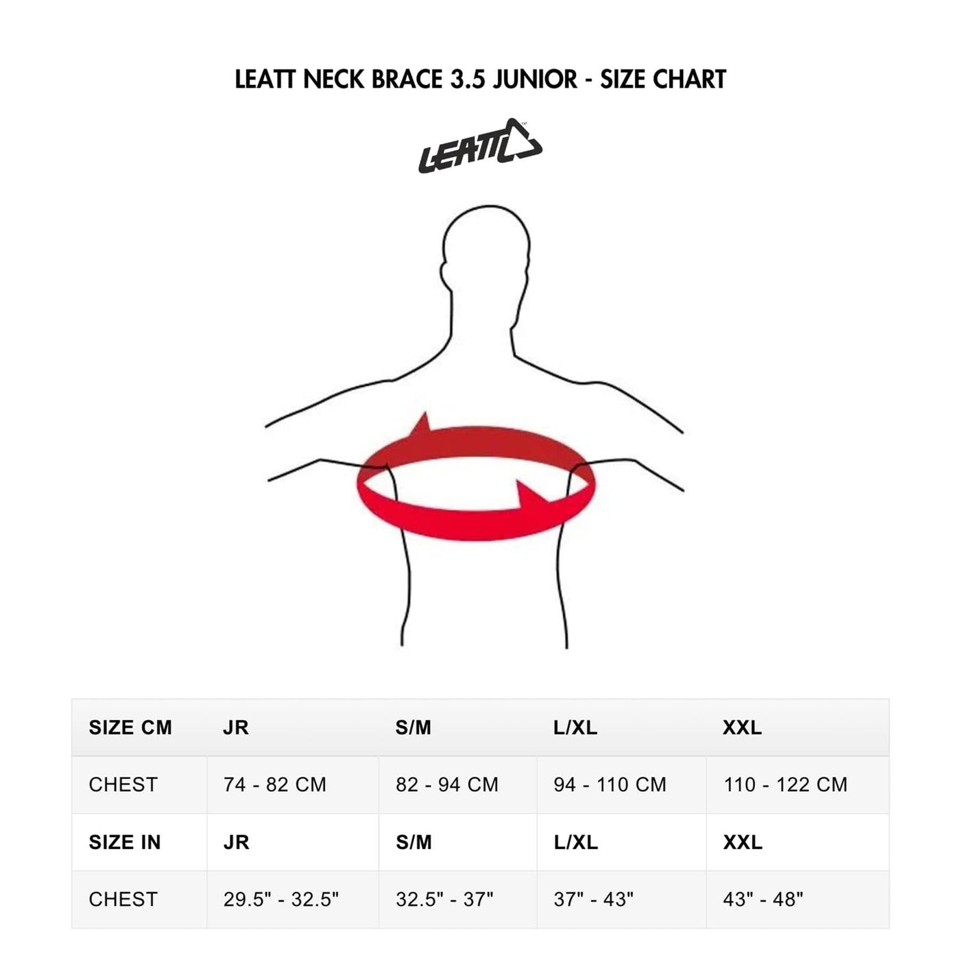 LEATT Neck Brace 3.5 Junior - Cactus 8Lines Shop - Fast Shipping