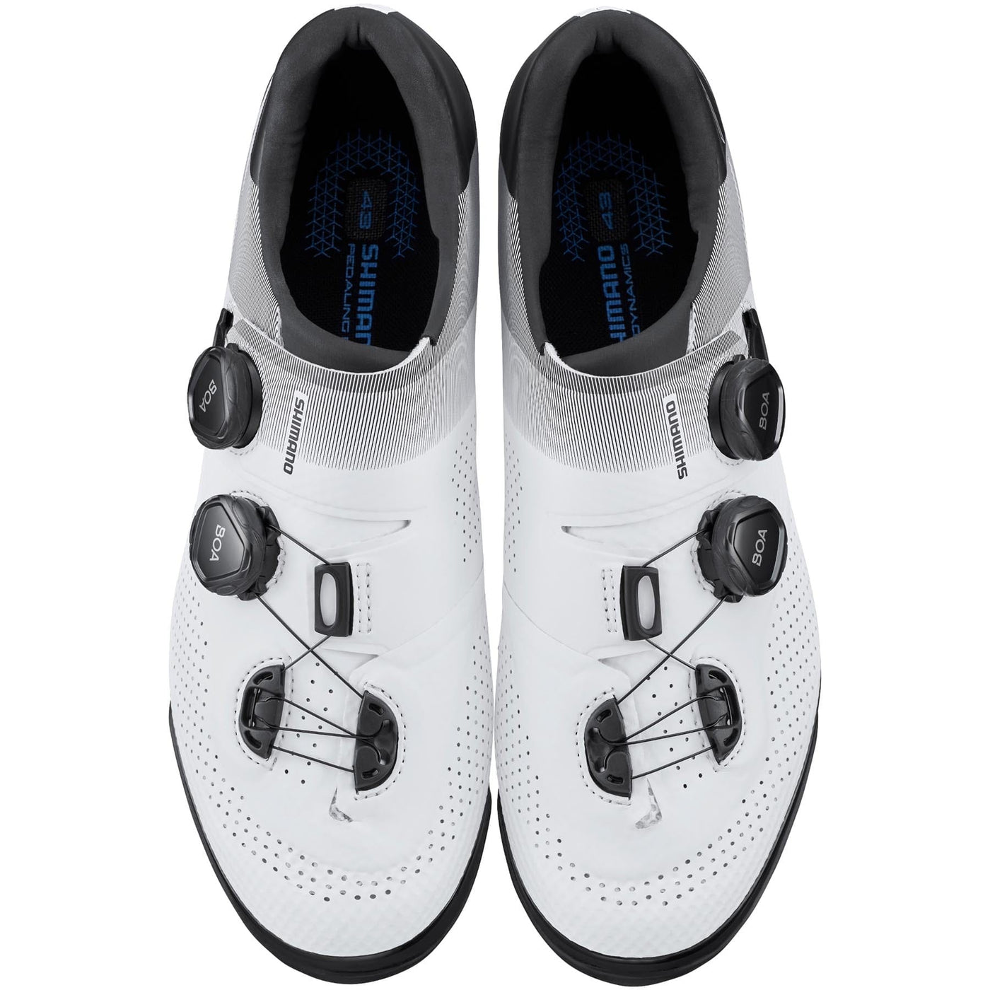 Shimano Mountain Bike Clipless Shoes SH-XC702 - White 8Lines Shop - Fast Shipping