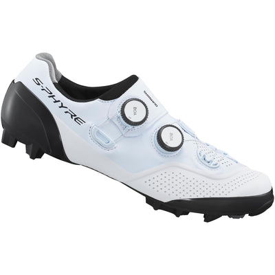 Shimano MTB Clipless Shoes S-Phyre SH-XC902 - White 8Lines Shop - Fast Shipping