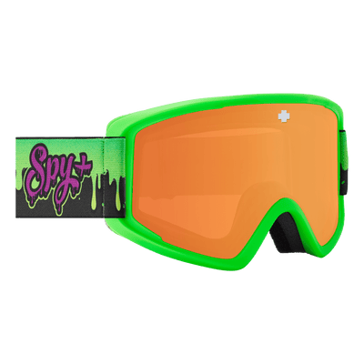 SPY Crusher Elite JR Kids Snow Goggles Slime LL Persimmon 8Lines Shop - Fast Shipping