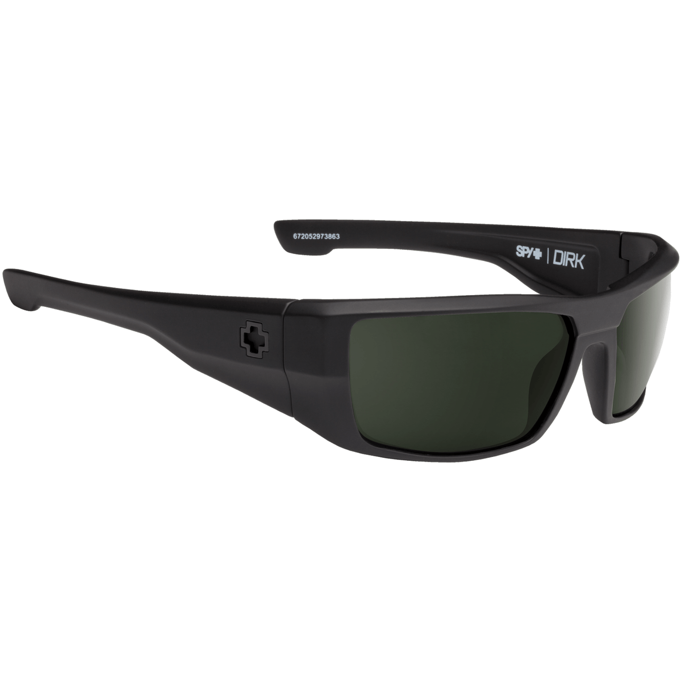 SPY DIRK Sunglasses, Happy Lens - Soft Matte Black 8Lines Shop - Fast Shipping