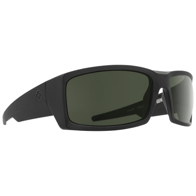 SPY GENERAL Polarized Sunglasses, ANSI Z87.1 - SOSI Matte Black 8Lines Shop - Fast Shipping