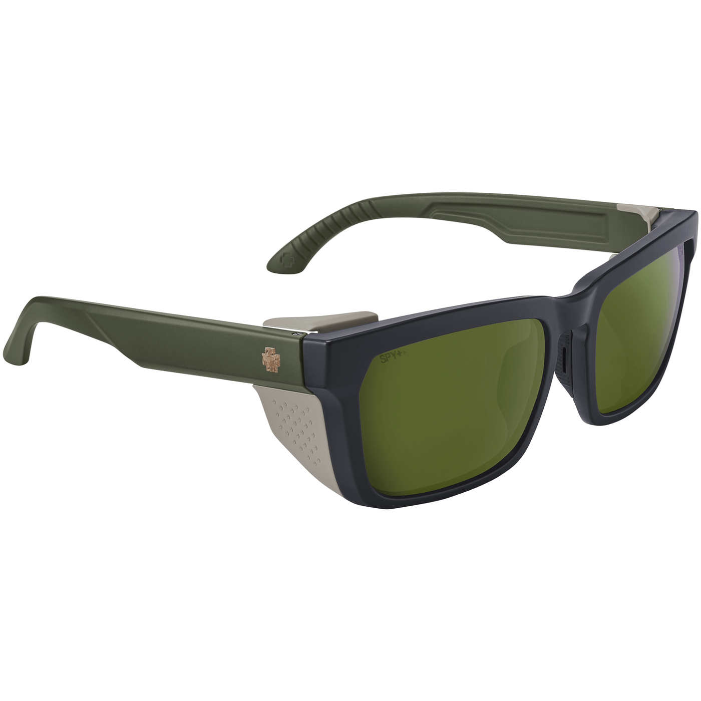 SPY HELM TECH Polarized Sunglasses, Happy Lens - Olive 8Lines Shop - Fast Shipping