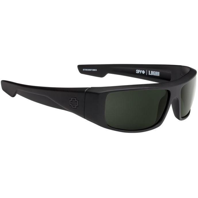 SPY LOGAN Sunglasses, Happy Lens - Soft Matte Black 8Lines Shop - Fast Shipping