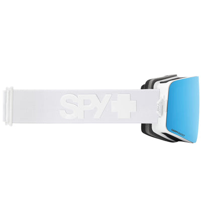 SPY Marauder Elite White Snow Goggles - Happy Boost Lens 8Lines Shop - Fast Shipping