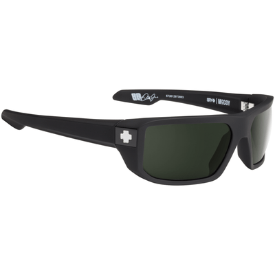 SPY McCOY Polarized Sunglasses, Happy Lens - Soft Matte Black 8Lines Shop - Fast Shipping