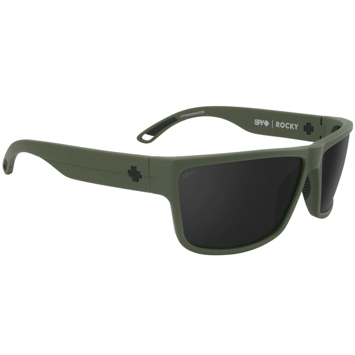 SPY ROCKY Sunglasses, Happy Lens - Army Green 8Lines Shop - Fast Shipping
