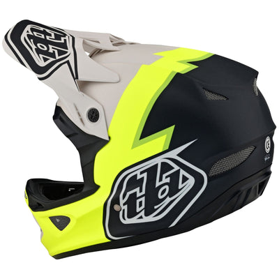 TLD D3 Fiberlite Helmet Volt - Flo Yellow 8Lines Shop - Fast Shipping