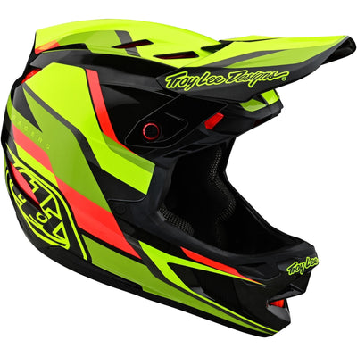 TLD D4 Carbon MIPS Helmet Omega - Black/Yellow 8Lines Shop - Fast Shipping