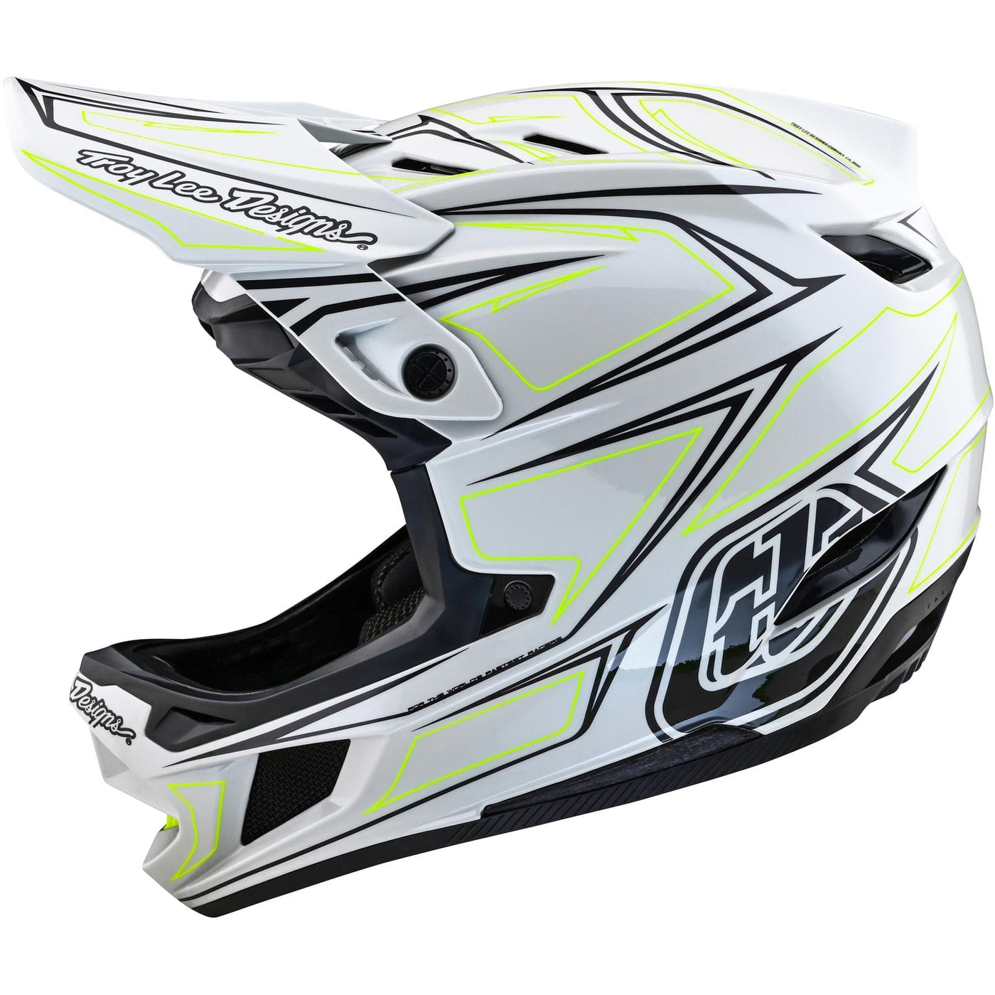 TLD D4 Composite MIPS Helmet Pinned - Light Gray 8Lines Shop - Fast Shipping