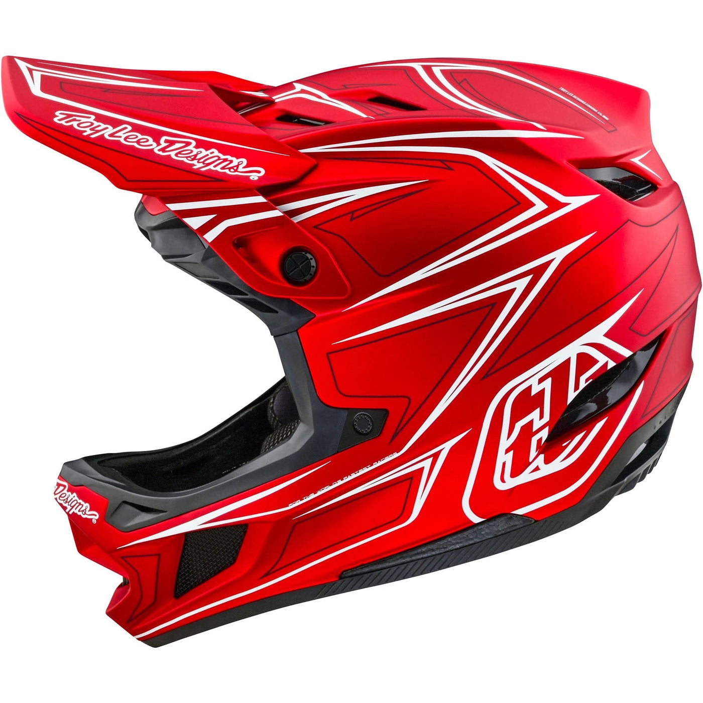 TLD D4 Composite MIPS Helmet Pinned - Red 8Lines Shop - Fast Shipping