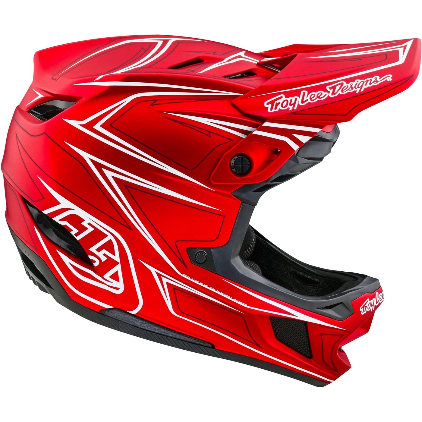 TLD D4 Composite MIPS Helmet Pinned - Red 8Lines Shop - Fast Shipping