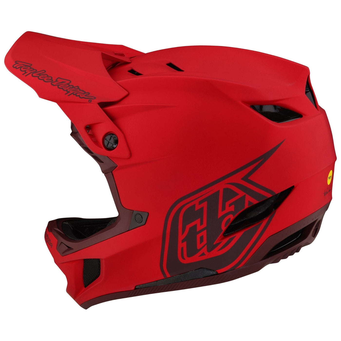 TLD D4 Composite MIPS Helmet Stealth - Red 8Lines Shop - Fast Shipping