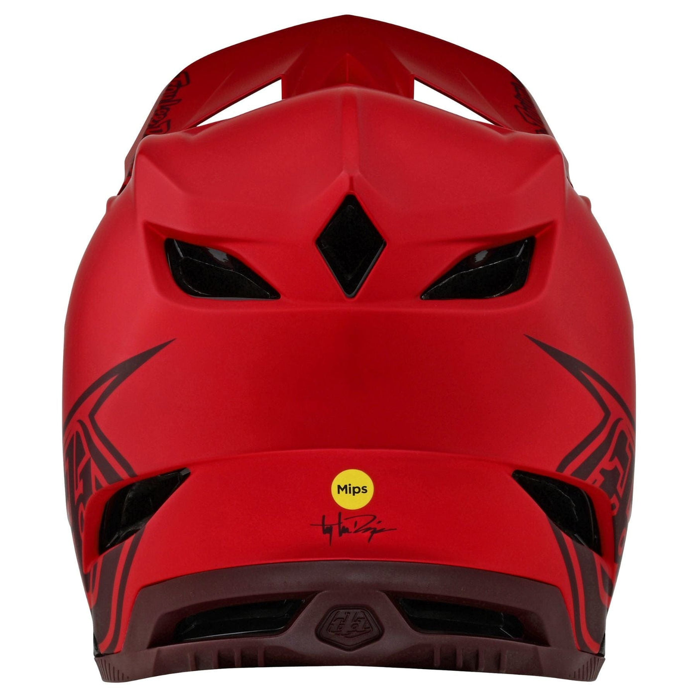 TLD D4 Composite MIPS Helmet Stealth - Red 8Lines Shop - Fast Shipping