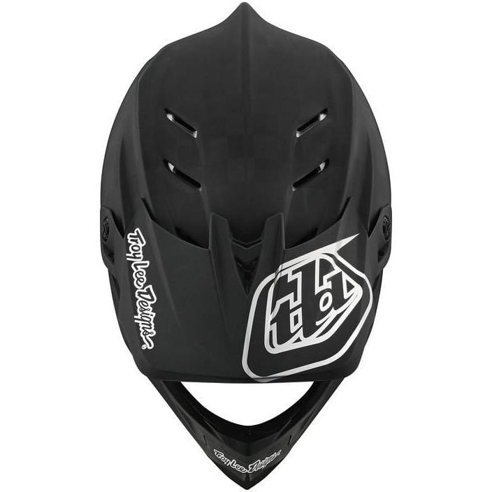 Troy Lee Desgins D4 Carbon Helmet Visor Stealth - Black/Silver 8Lines Shop - Fast Shipping