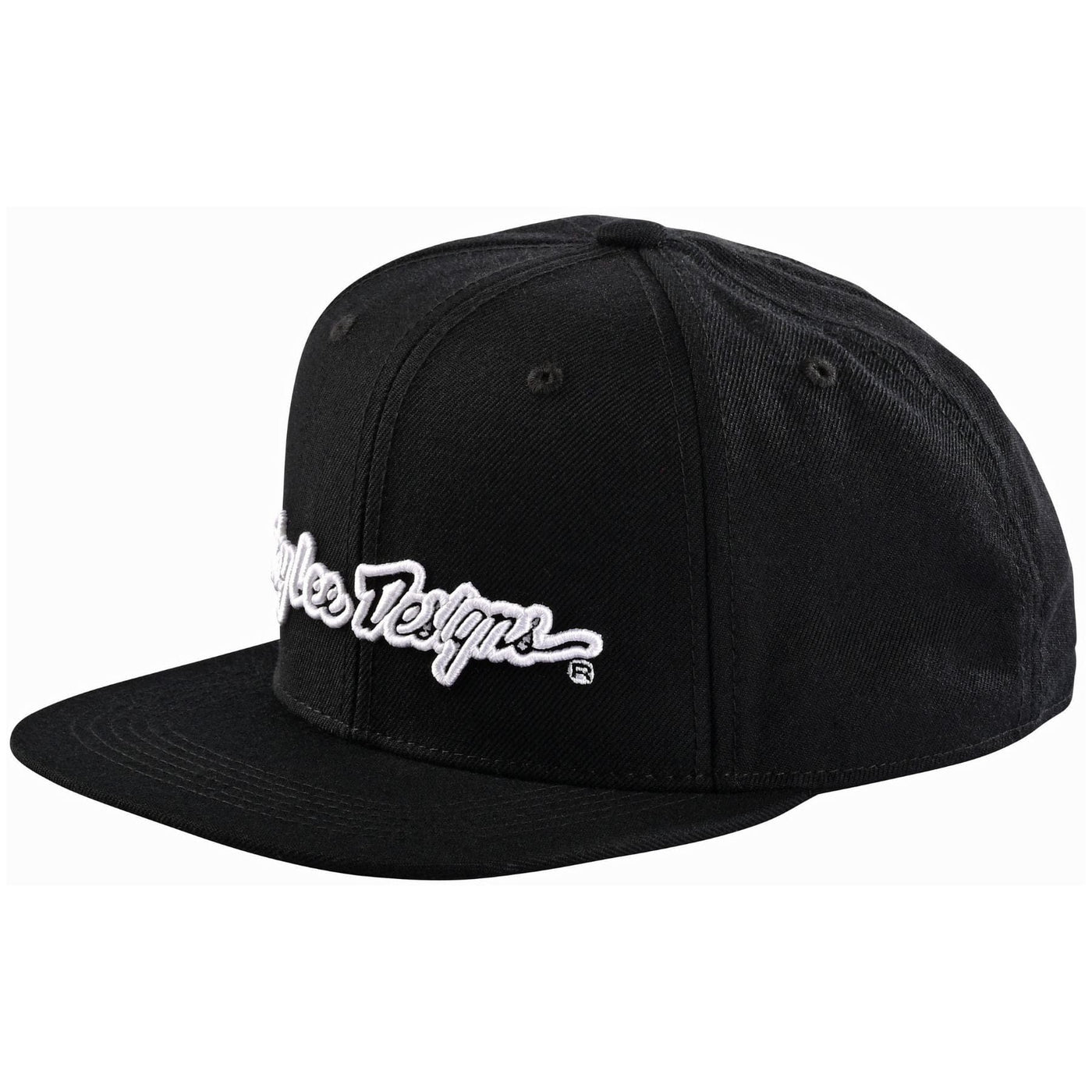 Troy Lee Designs 9FIFTY Signature Snapback Hat - Black/White 8Lines Shop - Fast Shipping