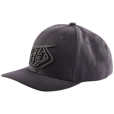 Troy Lee Designs 9FORTY Crop Snapback Hat - Gray/Charcoal 8Lines Shop - Fast Shipping