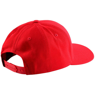 Troy Lee Designs 9FORTY Crop Snapback Hat - Red/White 8Lines Shop - Fast Shipping