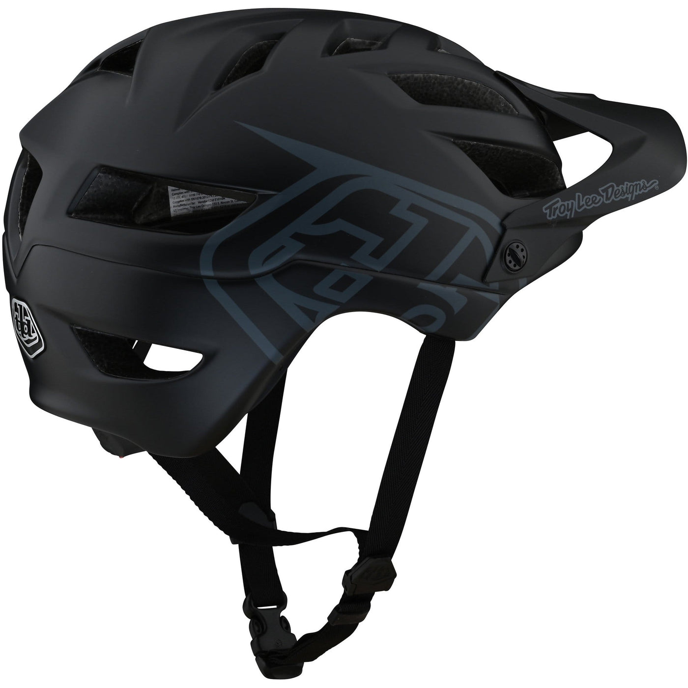 Troy Lee Designs A1 Bike Helmet Drone - Black 8Lines Shop - Fast Shipping