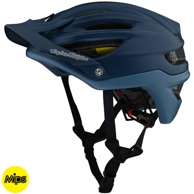 Troy Lee Designs A2 MIPS Bike Helmet Decoy - Smokey Blue 8Lines Shop - Fast Shipping