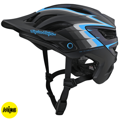 Troy Lee Designs A3 MIPS Bike Helmet Sideway - Black 8Lines Shop - Fast Shipping