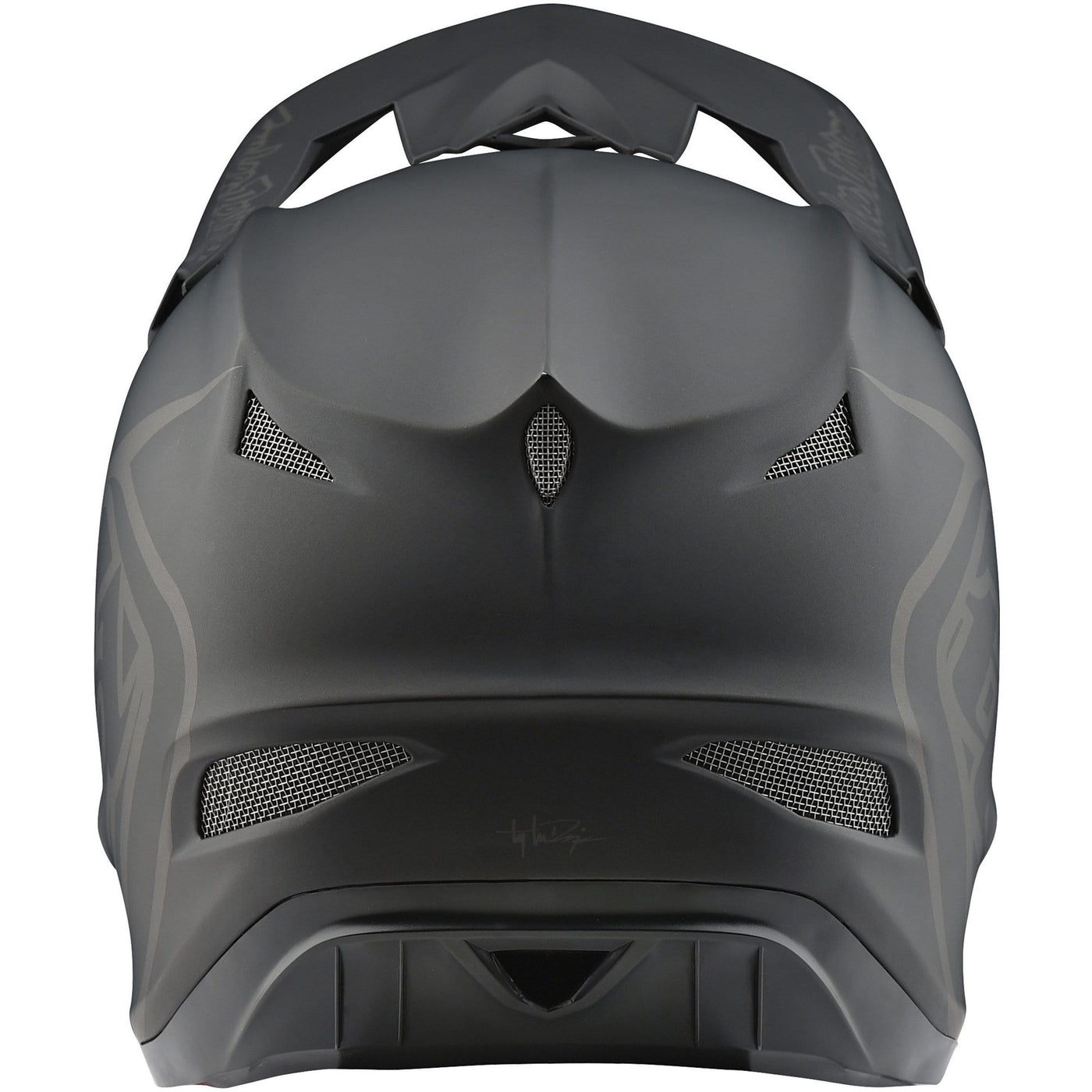 Troy Lee Designs D3 Fiberlite Helmet Mono - Black 8Lines Shop - Fast Shipping