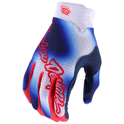 Troy Lee Designs Gloves AIR Lucid - White/Blue 8Lines Shop - Fast Shipping