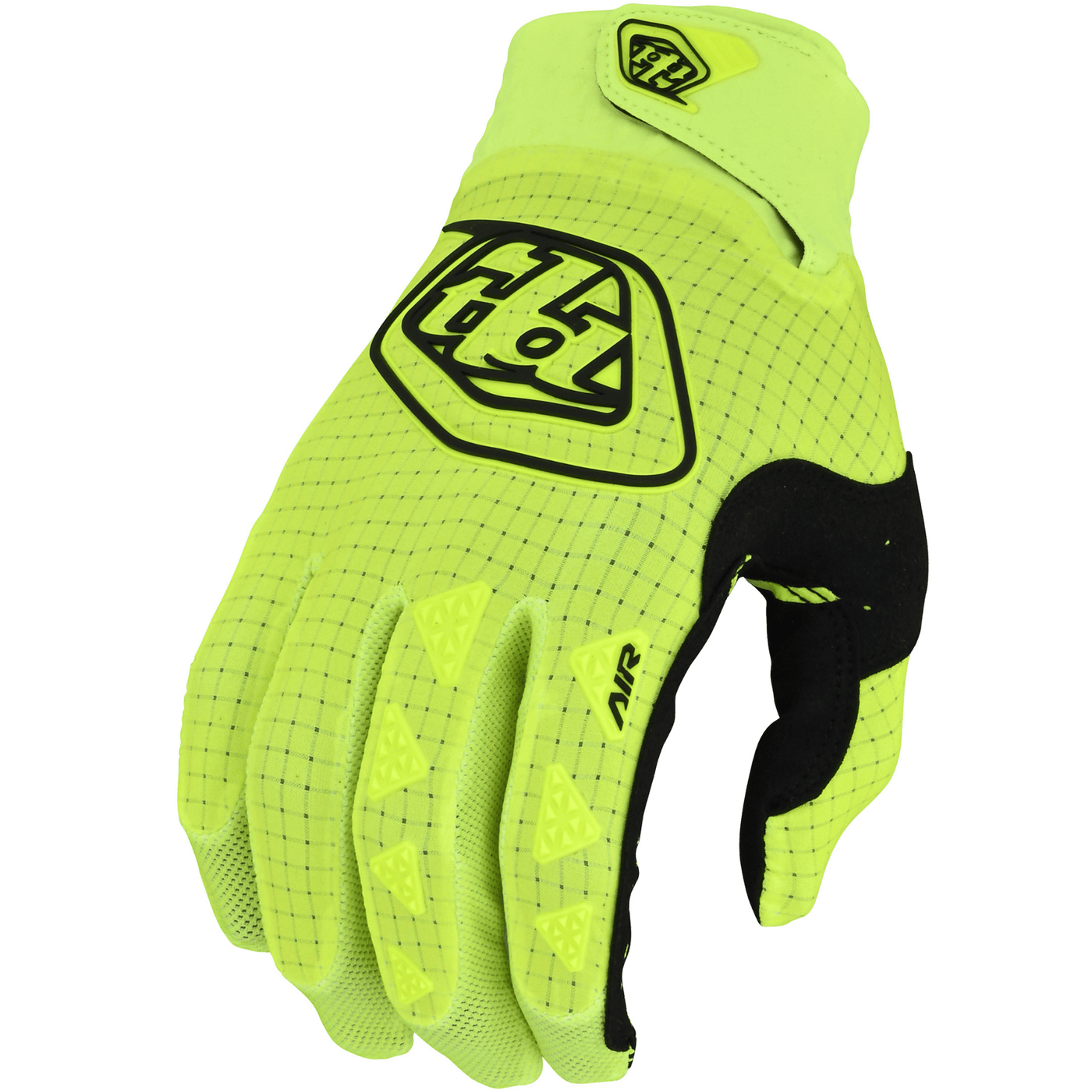 Troy Lee Designs Gloves AIR Solid - Flo Yellow 8Lines Shop - Fast Shipping