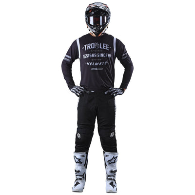 Troy Lee Designs GP AIR Pants Mono - Black 8Lines Shop - Fast Shipping