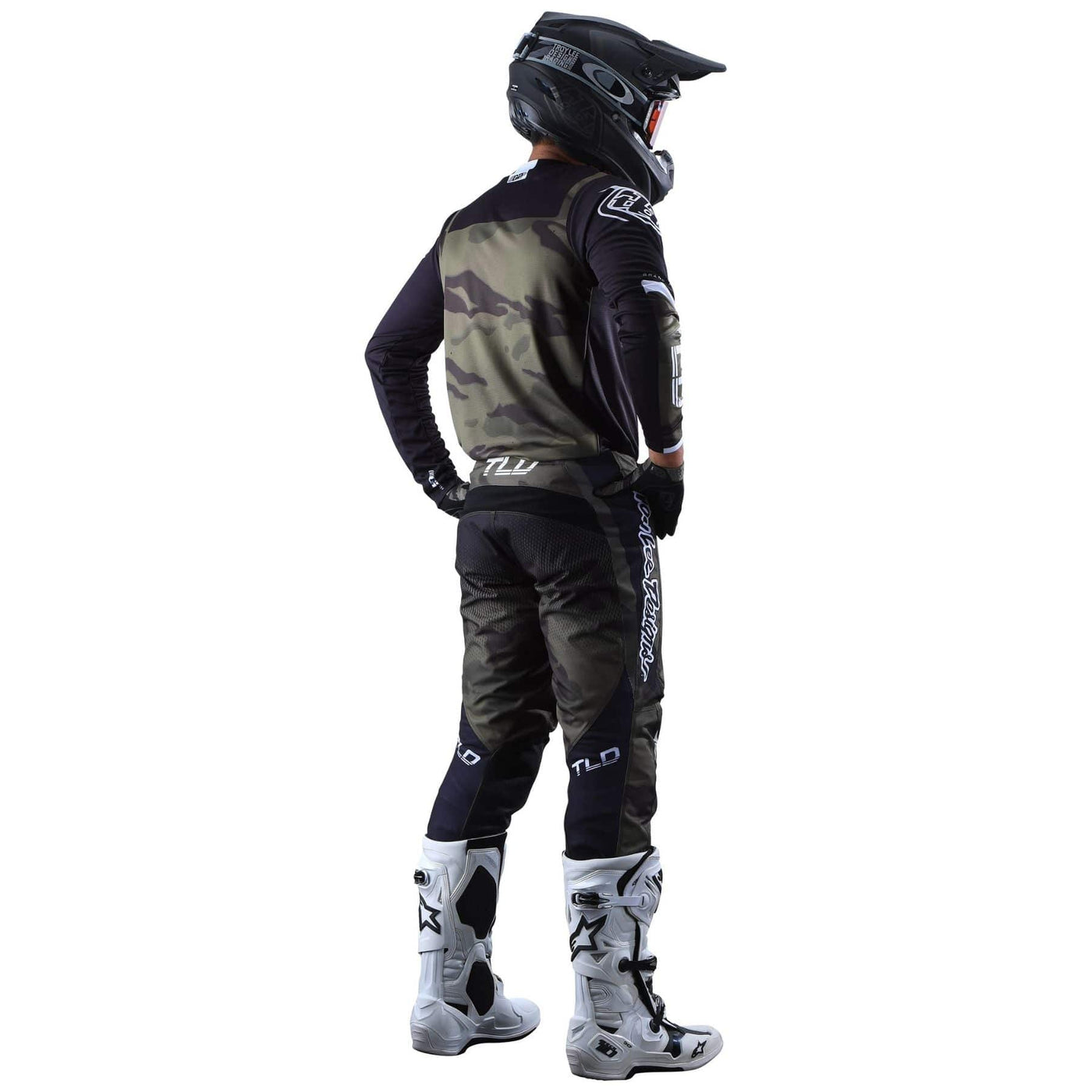Troy Lee Designs GP Pants Brazen Camo - Army Green 8Lines Shop - Fast Shipping