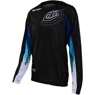 Troy Lee Designs GP PRO AIR Youth Jersey Richter - Black/Blue 8Lines Shop - Fast Shipping