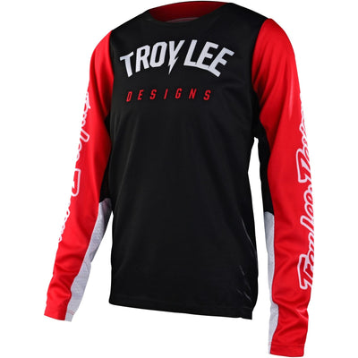 Troy Lee Designs GP PRO Youth Jersey Boltz - Black/Red 8Lines Shop - Fast Shipping