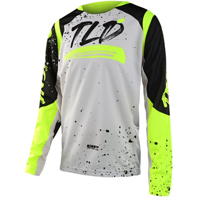Troy Lee Designs GP PRO Youth Jersey Partical - Fog/Charcoal 8Lines Shop - Fast Shipping