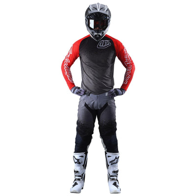Troy Lee Designs SE PRO AIR Jersey Webstar - Black/Gray 8Lines Shop - Fast Shipping