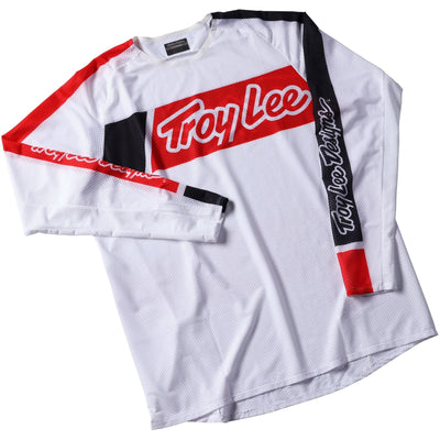 Troy Lee Designs SE PRO AIR MX Set Vox - White/Red 8Lines Shop - Fast Shipping