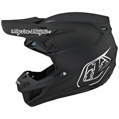 Troy Lee Designs SE5 Carbon Helmet - Black / Chrome 8Lines Shop - Fast Shipping