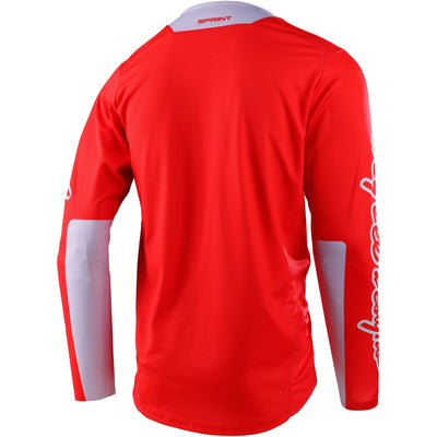 Troy Lee Designs Sprint Jersey Icon - Race Red 8Lines Shop - Fast Shipping