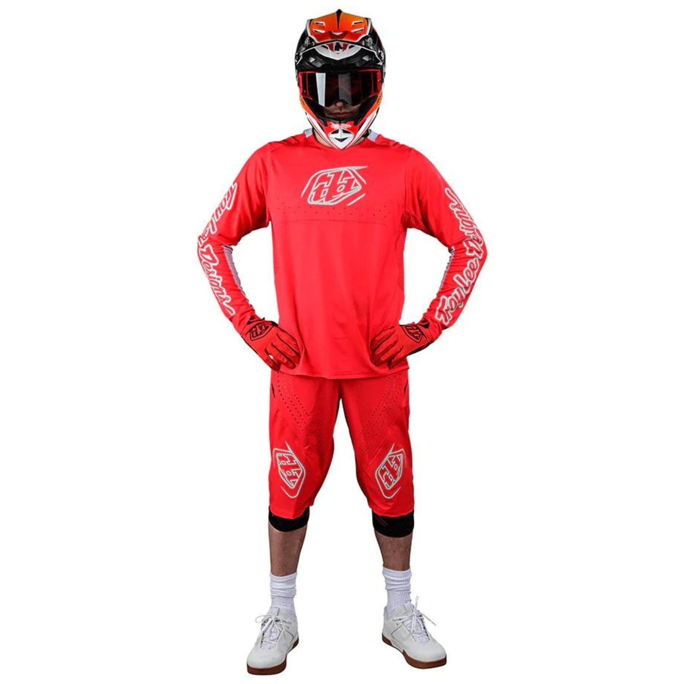 Troy Lee Designs Sprint Jersey Icon - Race Red 8Lines Shop - Fast Shipping