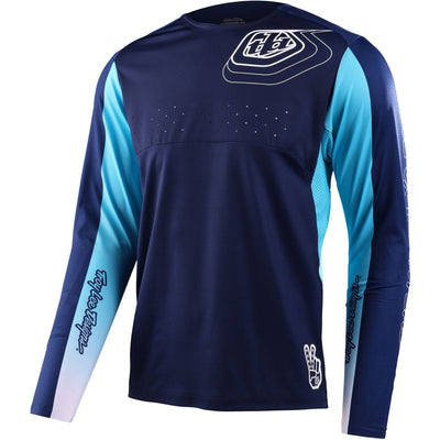 Troy Lee Designs Sprint Jersey Richter - Navy 8Lines Shop - Fast Shipping