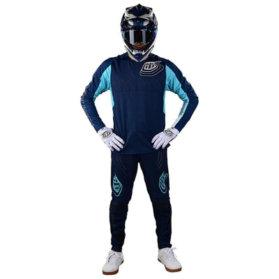 Troy Lee Designs Sprint Jersey Richter - Navy 8Lines Shop - Fast Shipping