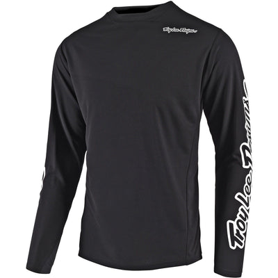Troy Lee Designs Sprint Jersey Solid - Black 8Lines Shop - Fast Shipping