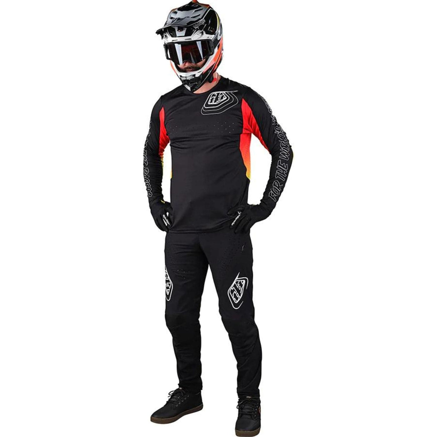 Troy Lee Designs Sprint Pants Bike Set Richter - Black 8Lines Shop - Fast Shipping
