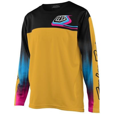 Troy Lee Designs Sprint Youth Jersey Jet Fuel - Golden 8Lines Shop - Fast Shipping