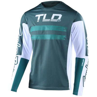 Troy Lee Designs Sprint Youth Jersey Marker - Jungle/Ivy 8Lines Shop - Fast Shipping