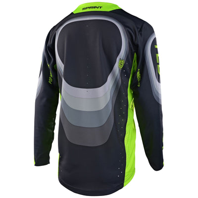 Troy Lee Designs Sprint Youth Jersey Reverb - Charcoal 8Lines Shop - Fast Shipping