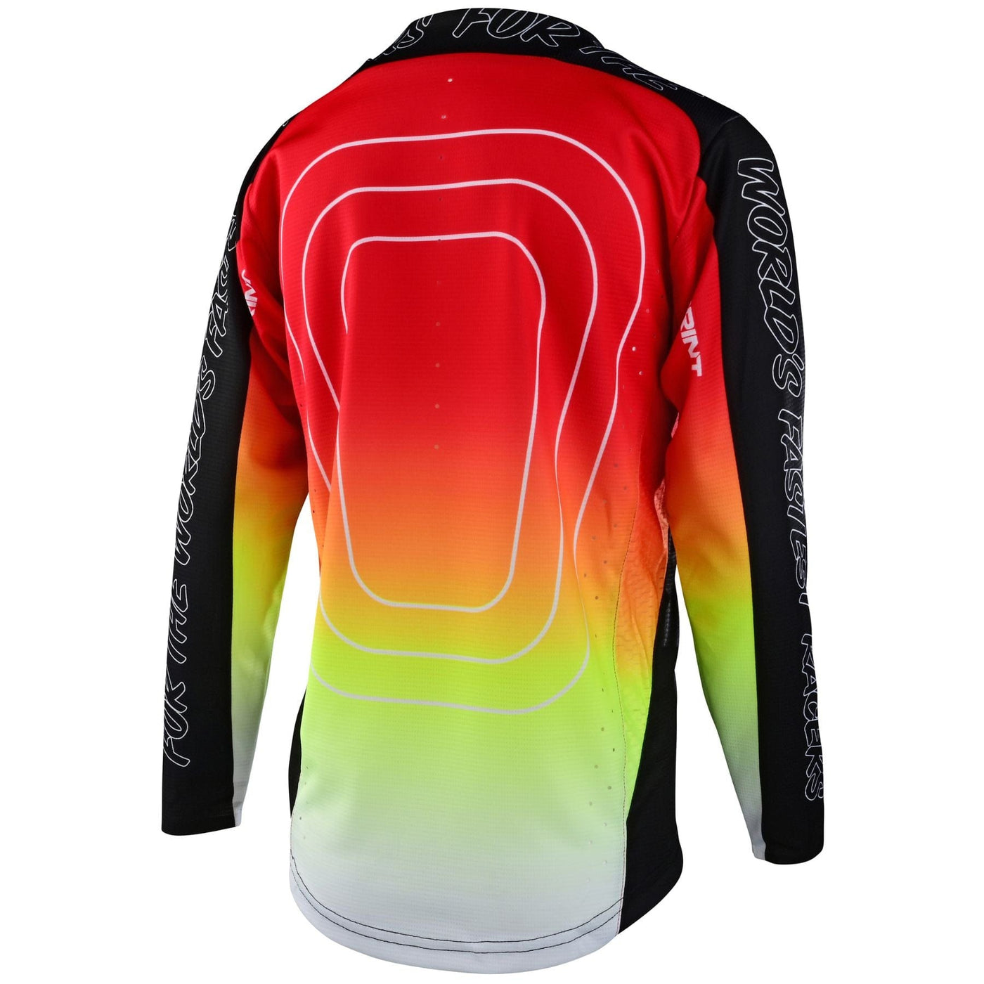 Troy Lee Designs Sprint Youth Jersey Richter - Black 8Lines Shop - Fast Shipping